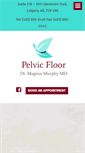 Mobile Screenshot of pelvicfloor.com